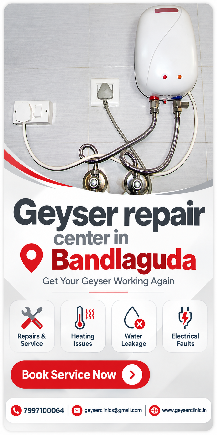 Geyser repair center in Bandlaguda - GEYSER CLINIC