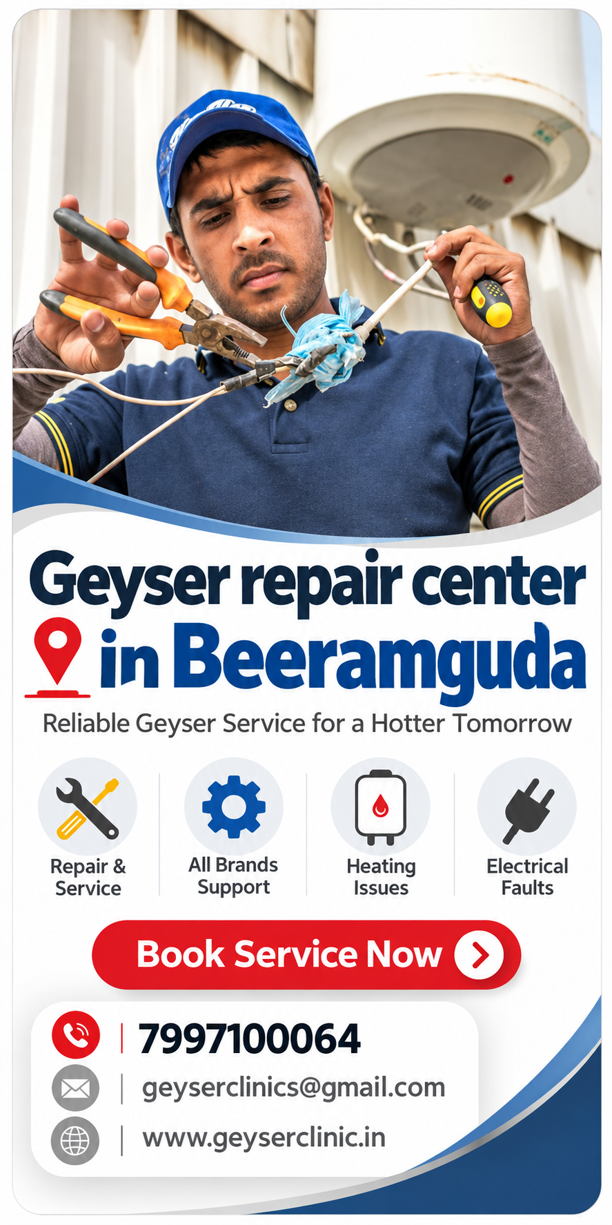 Geyser repair center in Beeramguda - GEYSER CLINIC