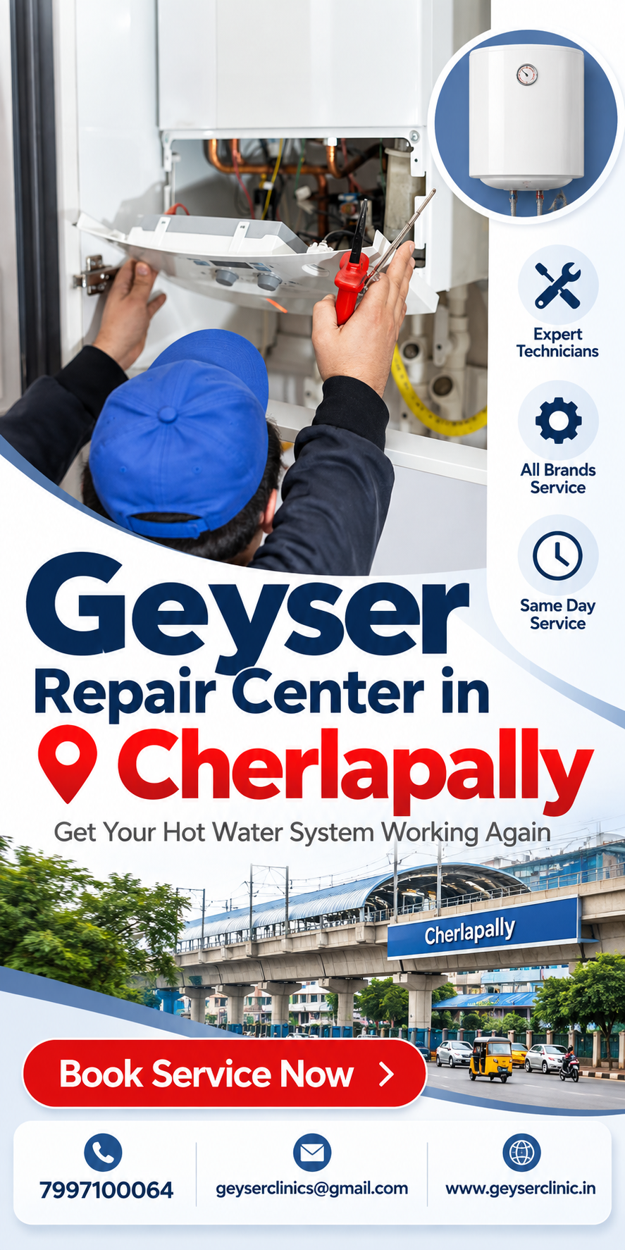 Geyser repair center in Cherlapally – GEYSER CLINIC