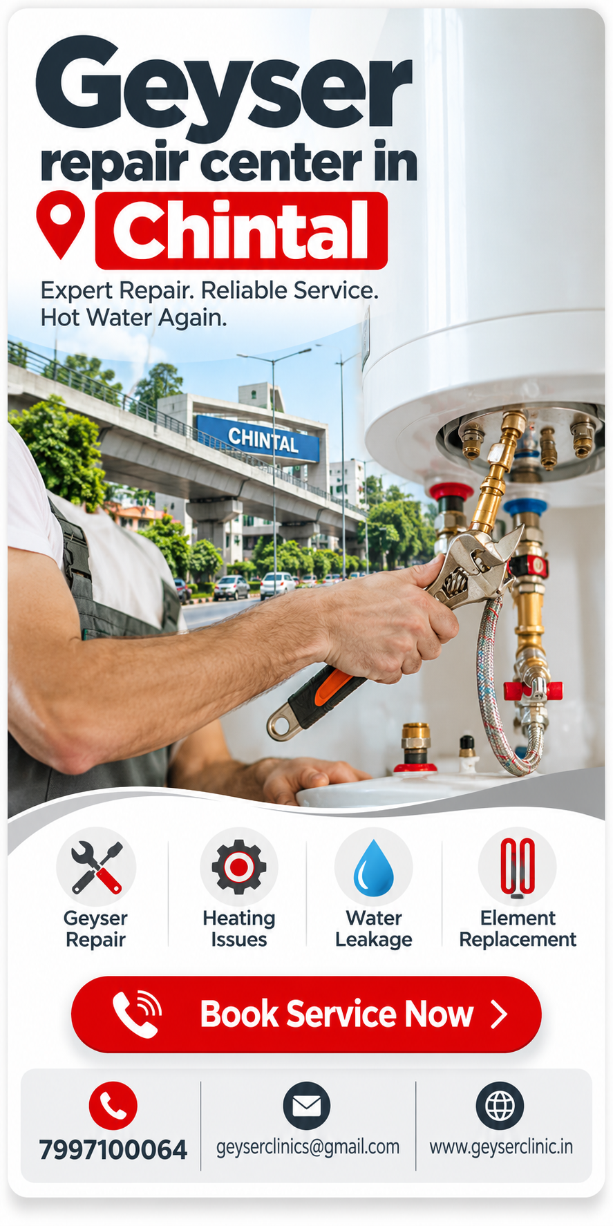 Geyser repair center in Chintal – GEYSER CLINIC