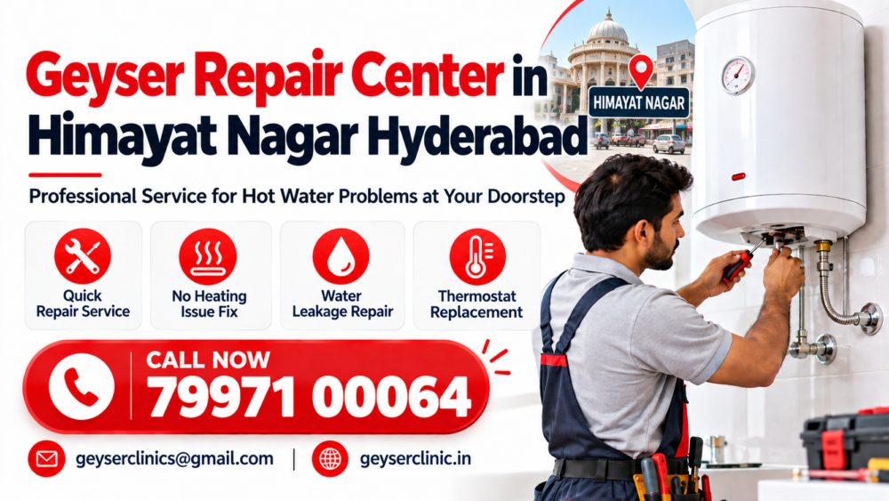 Geyser repair center in Himayat Nagar, Hyderabad – GEYSER CLINIC
