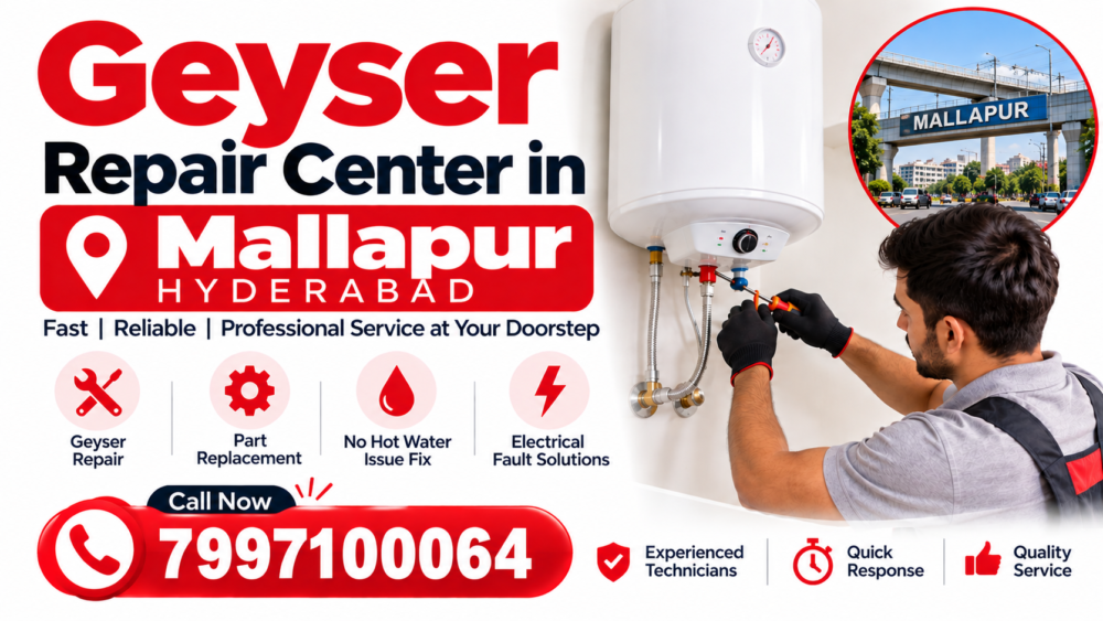 Geyser repair center in Mallapur, Hyderabad – GEYSER CLINIC