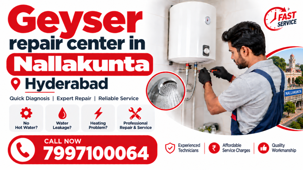 Geyser repair center in Nallakunta, Hyderabad – GEYSER CLINIC