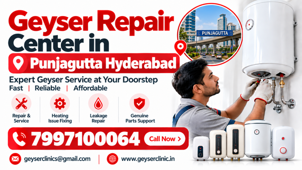 Geyser repair center in Punjagutta, Hyderabad – GEYSER CLINIC
