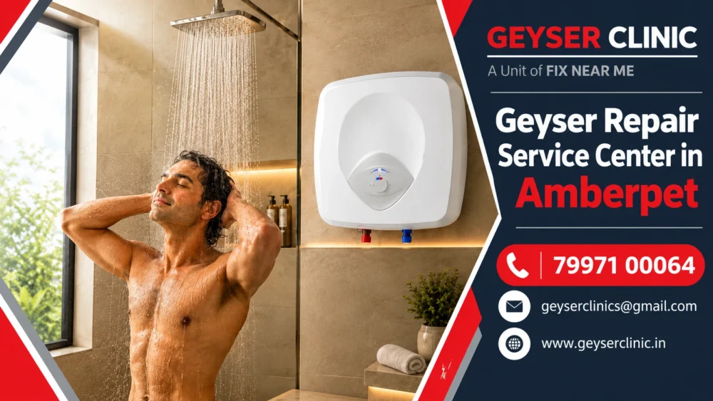Geyser repair center in Amberpet, Hyderabad – GEYSER CLINIC