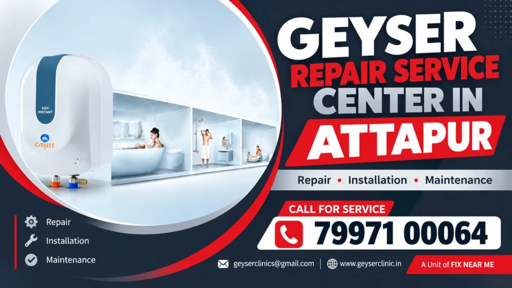 Geyser repair center in Attapur, Hyderabad – GEYSER CLINIC