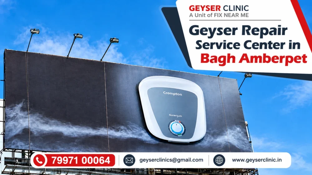 Geyser repair center in Bagh Amberpet, Hyderabad – GEYSER CLINIC