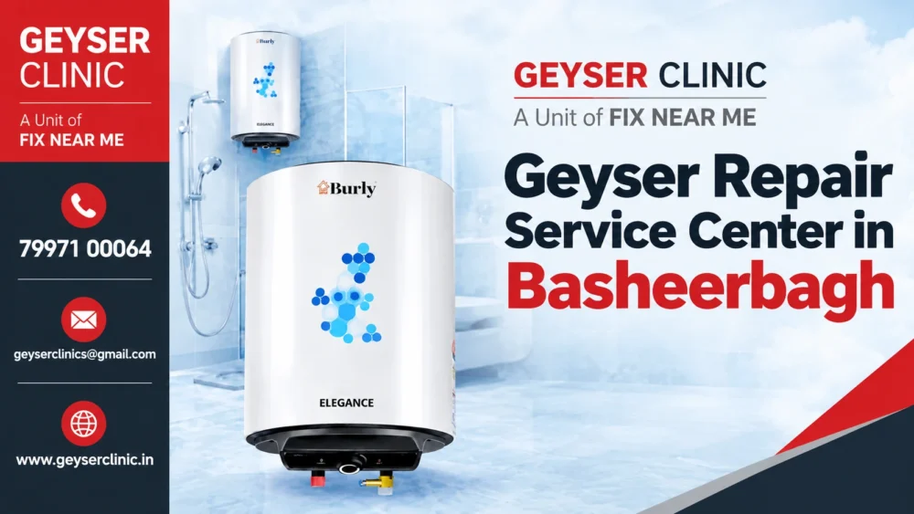 Geyser repair center in Basheerbagh, Hyderabad – GEYSER CLINIC