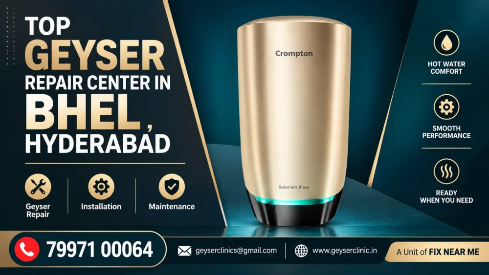 Geyser repair center in BHEL, Hyderabad – GEYSER CLINIC