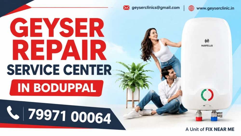 Geyser repair center in Boduppal, Hyderabad – GEYSER CLINIC