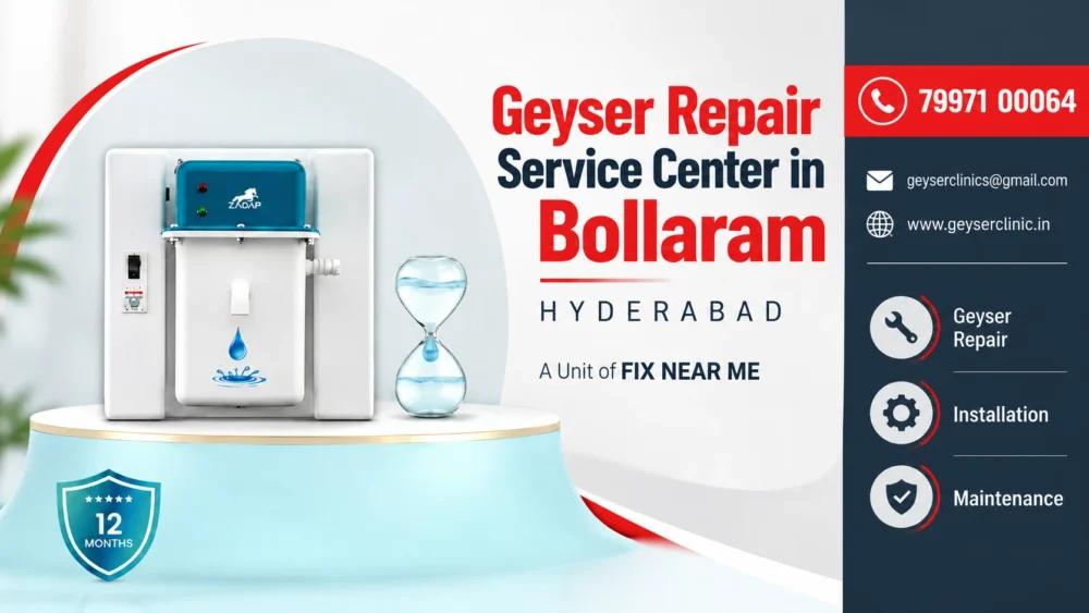 Geyser repair center in Bollaram, Hyderabad – GEYSER CLINIC