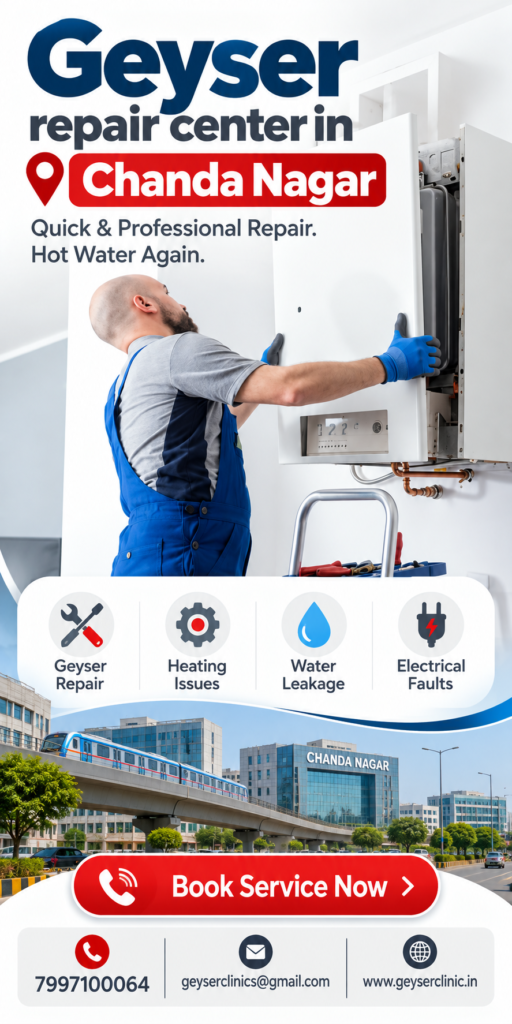 Geyser repair center in Chanda Nagar – GEYSER CLINIC
