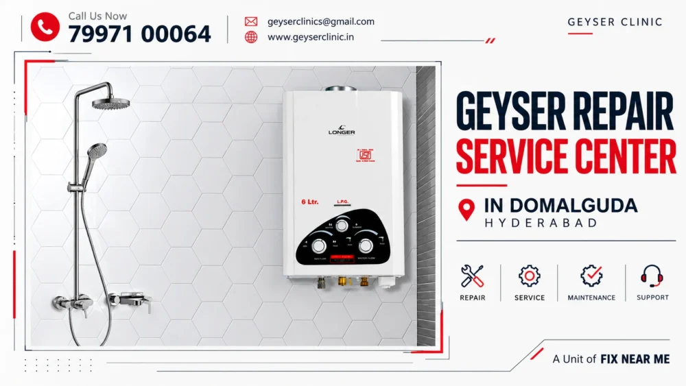 Geyser repair center in Domalguda, Hyderabad – GEYSER CLINIC
