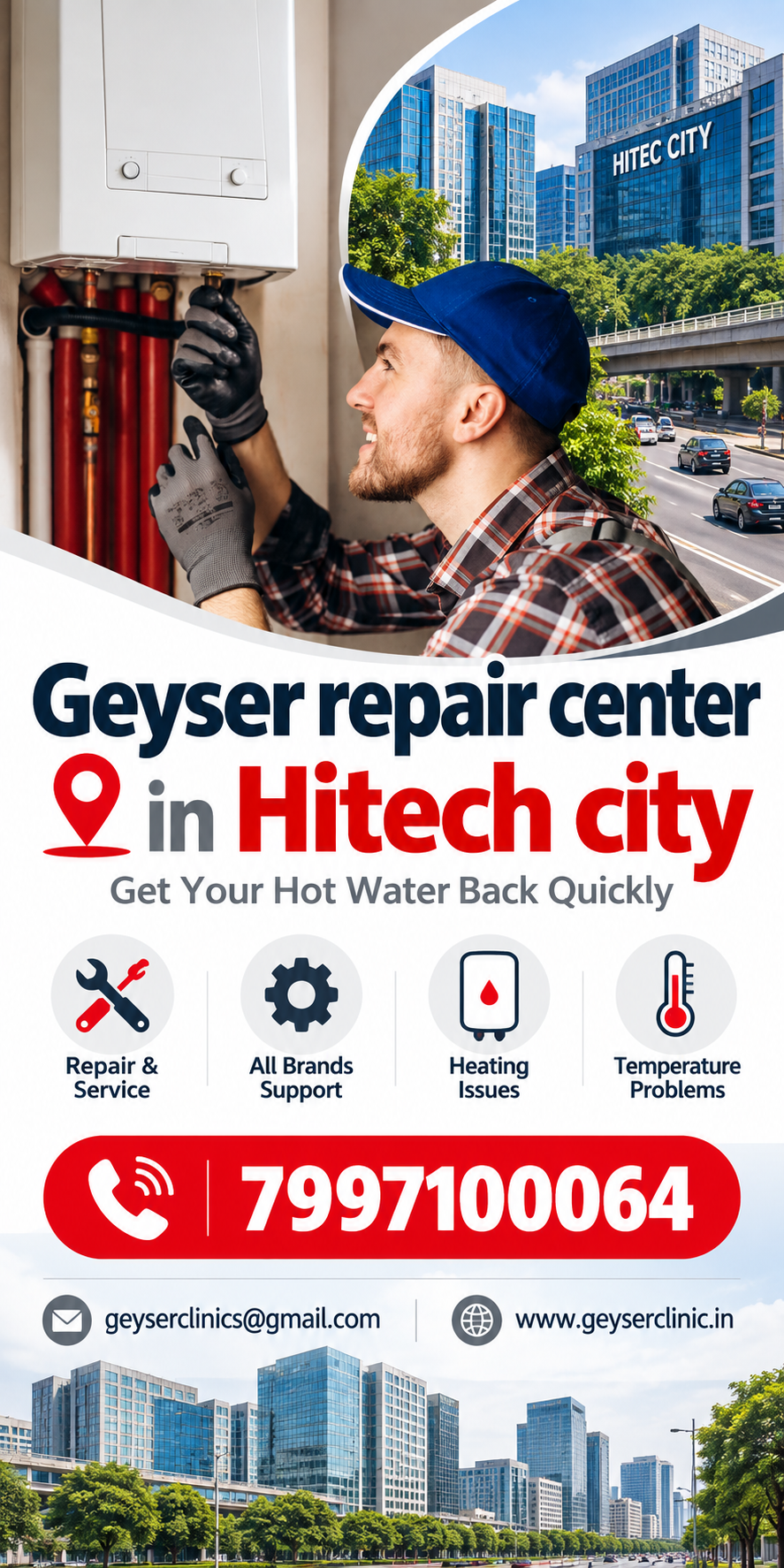 Geyser repair center in Hitech city – GEYSER CLINIC