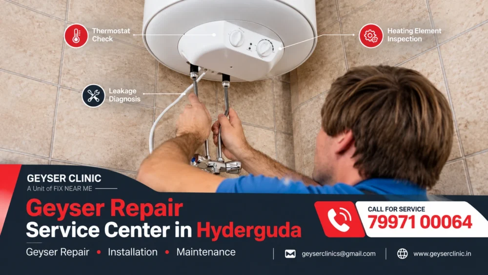 Geyser repair center in Hyderguda, Hyderabad – GEYSER CLINIC