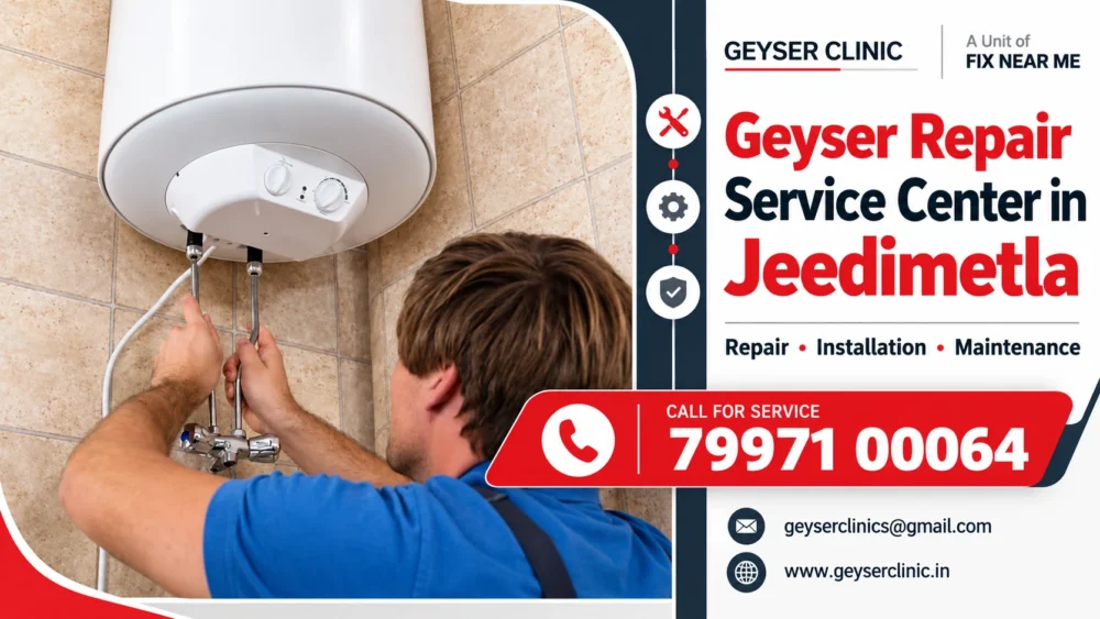 Geyser repair center in Jeedimetla, Hyderabad – GEYSER CLINIC