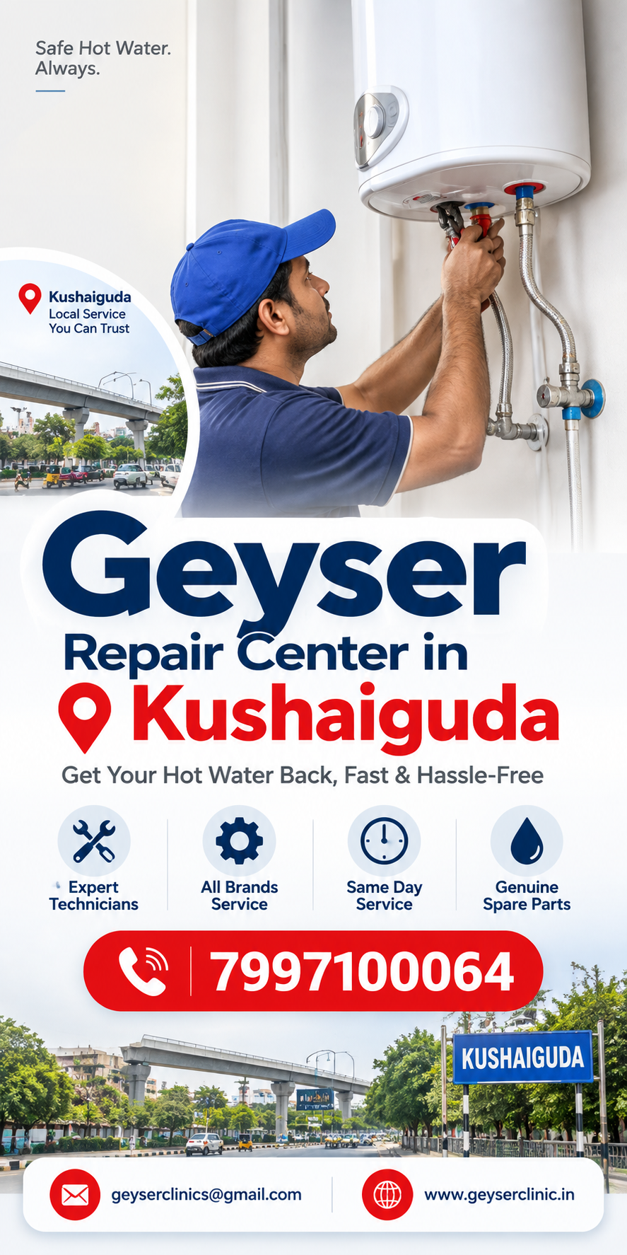 Geyser repair center in Kushaiguda – GEYSER CLINIC