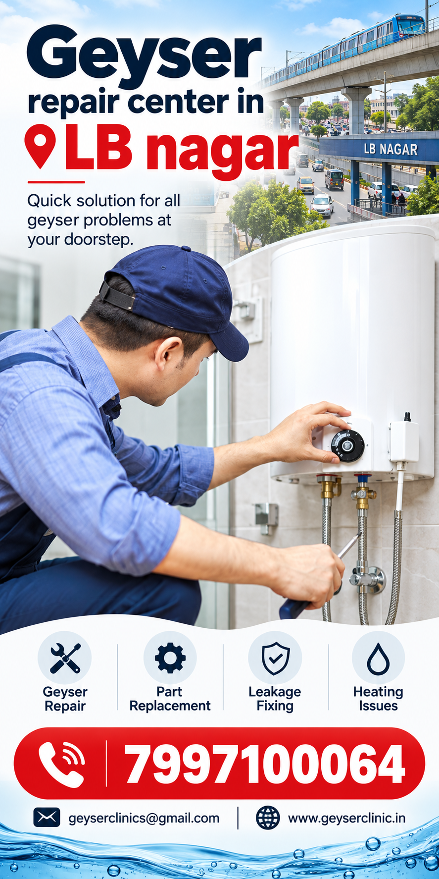 Geyser repair center in LB nagar – GEYSER CLINIC