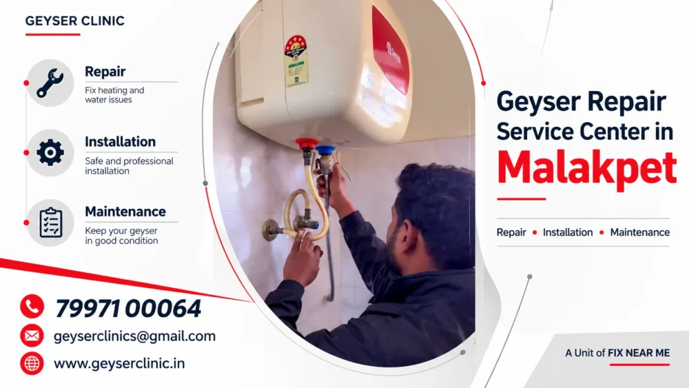 Geyser repair center in Malakpet, Hyderabad – GEYSER CLINIC