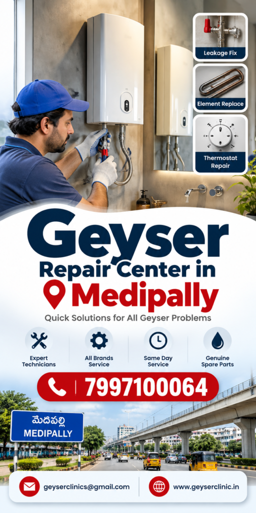 Geyser repair center in Medipally – GEYSER CLINIC