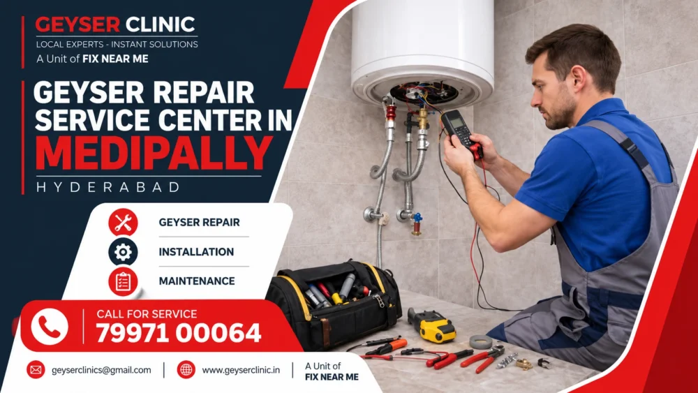 Geyser repair center in Medipally, Hyderabad – GEYSER CLINIC