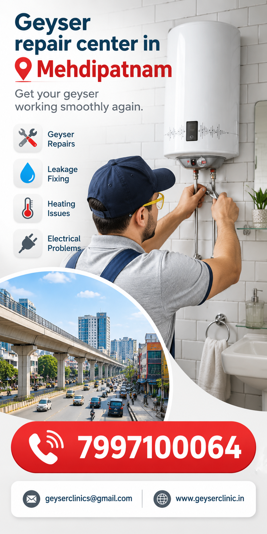 Geyser repair center in Mehdipatnam – GEYSER CLINIC