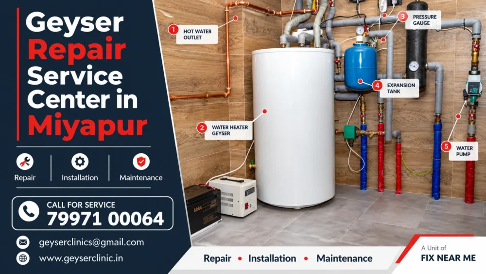 Geyser repair center in Miyapur, Hyderabad – GEYSER CLINIC