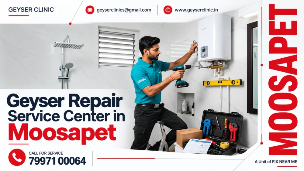 Geyser repair center in Moosapet, Hyderabad – GEYSER CLINIC