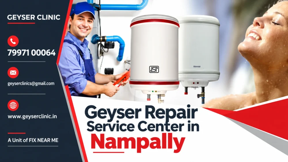 Geyser repair center in Nampally, Hyderabad – GEYSER CLINIC
