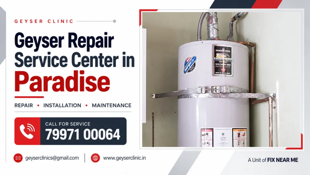 Geyser repair center in Paradise, Hyderabad – GEYSER CLINIC