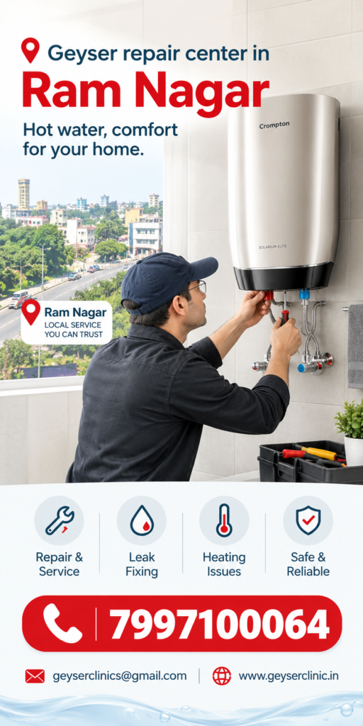 Geyser repair center in Ram Nagar – GEYSER CLINIC