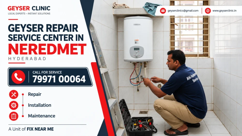 Geyser repair center in Ram Nagar, Hyderabad – GEYSER CLINIC
