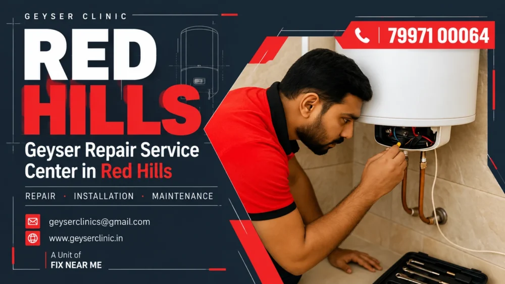 Geyser repair center in Red Hills, Hyderabad – GEYSER CLINIC