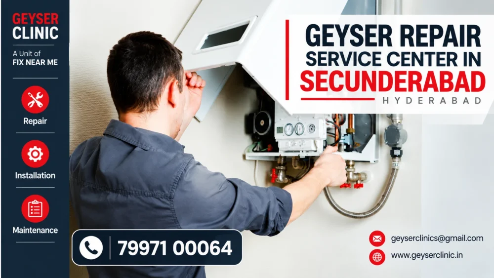 Geyser repair center in Secunderabad, Hyderabad – GEYSER CLINIC