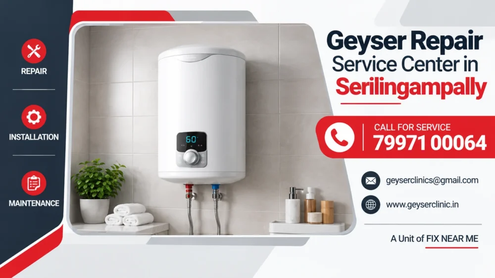 Geyser repair center in Serilingampally, Hyderabad – GEYSER CLINIC