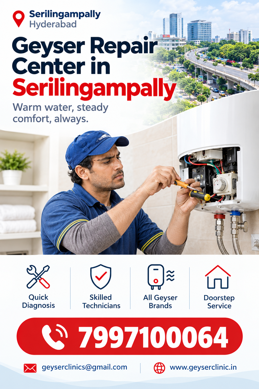 Geyser repair center in Serilingampally – GEYSER CLINIC
