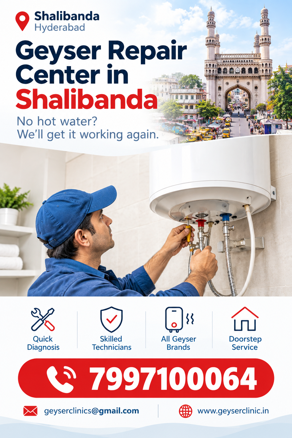 Geyser repair center in Shalibanda – GEYSER CLINIC