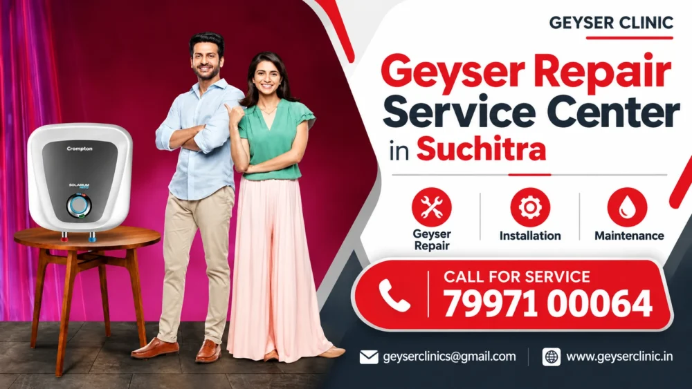 Geyser repair center in Suchitra, Hyderabad – GEYSER CLINIC