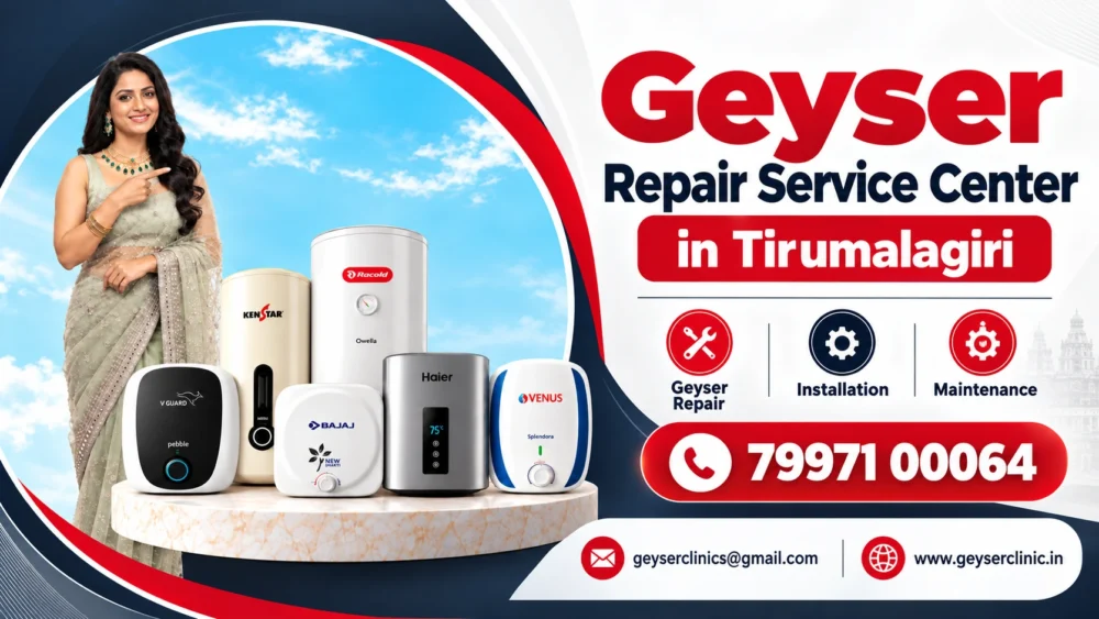 Geyser repair center in Tirumalagiri, Hyderabad – GEYSER CLINIC