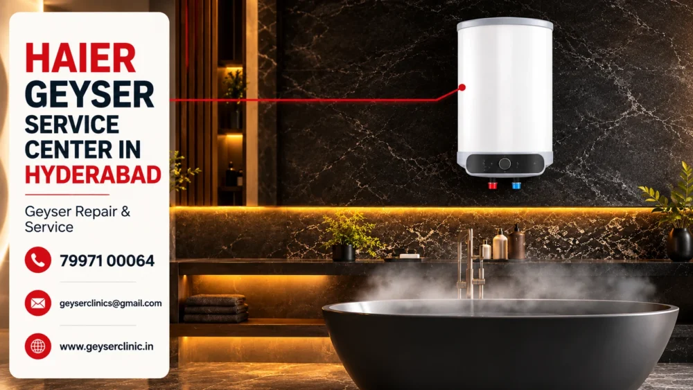 Haier geyser repair services in Hyderabad – GEYSER CLINIC