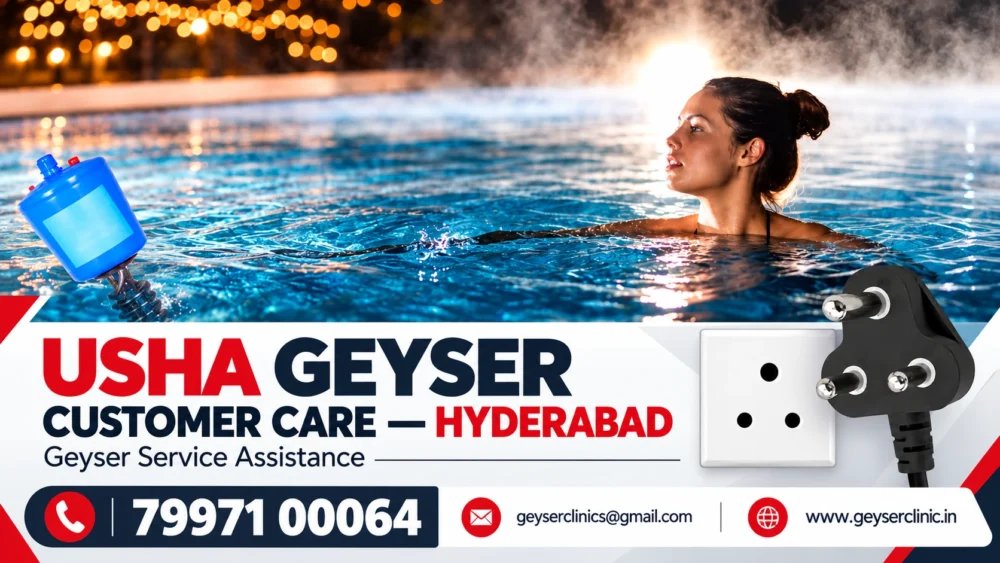 Usha geyser repair services in Hyderabad – GEYSER CLINIC